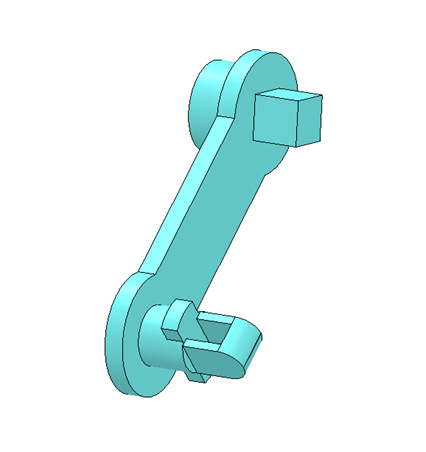 Stellgliedhebel für ComfoClime